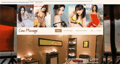 Desktop Screenshot of cinamassaggi.com